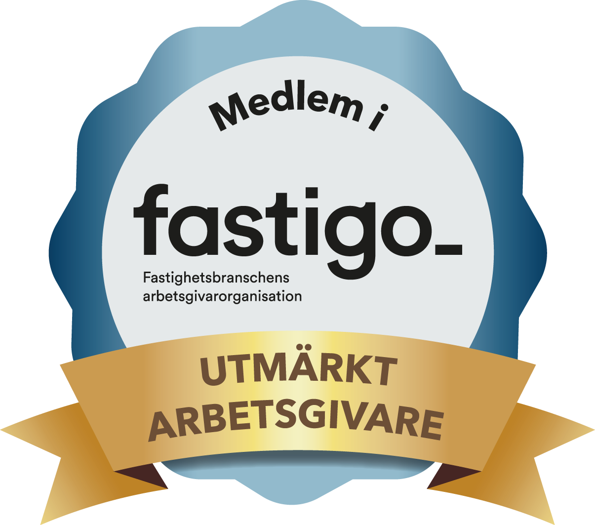 Fastigo banner - Medlem, Utmärkt arbetsgivare