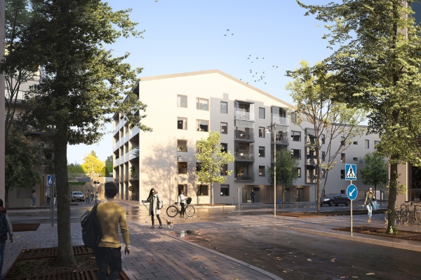 2 rum och kök, Dragonvägen — 11 644 kr/mån